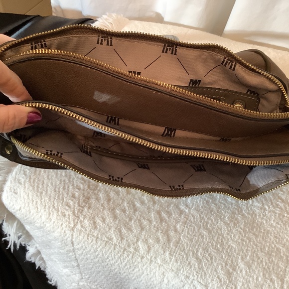 Antonio Melani hand shoulder dark gray purse - Picture 7 of 16